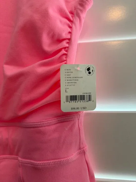 FP Movement Easy Does It Dress - Pink Lemonade Large - Picture 6 of 11